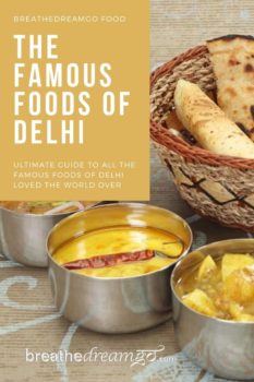 Indian food from Delhi