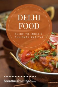 Indian food from Delhi