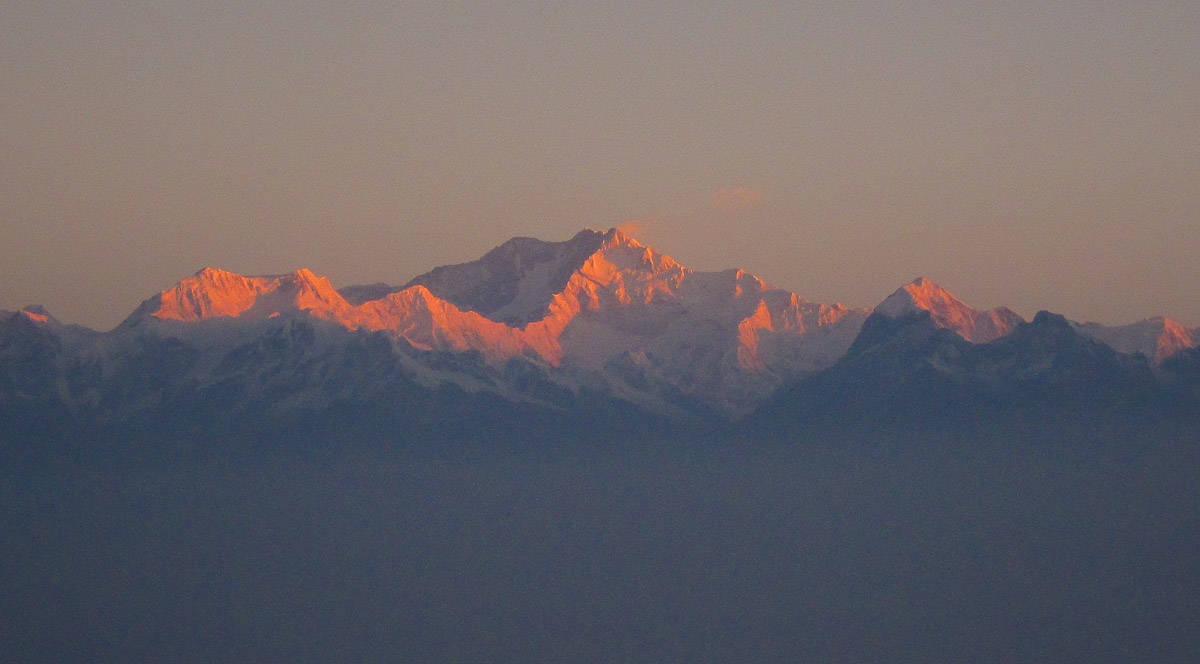 Darjeeling Kanchenjunga sunrise