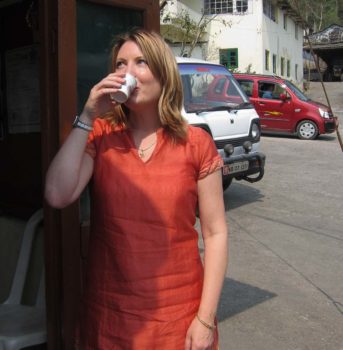 Mariellen Ward in Darjeeling