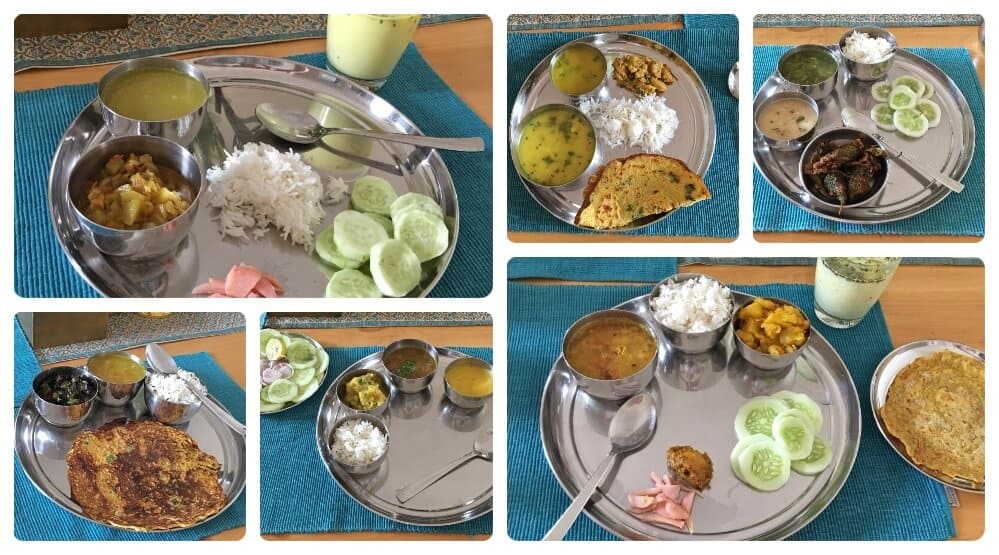 food at Ayurveda homestay in Rishikesh