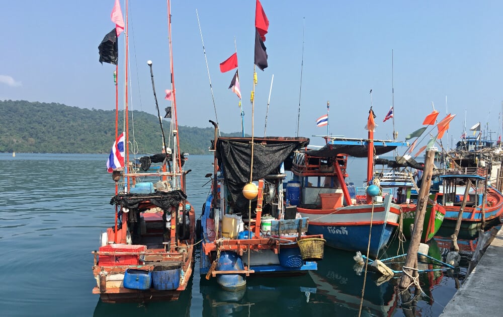 Ao Salat fishing village, Koh Kood, Thailand