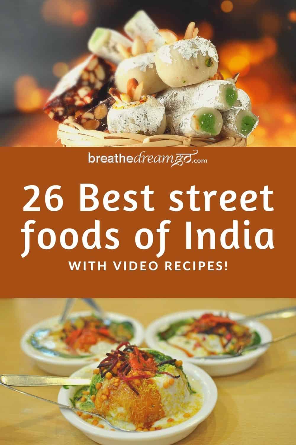 Best street foods of India