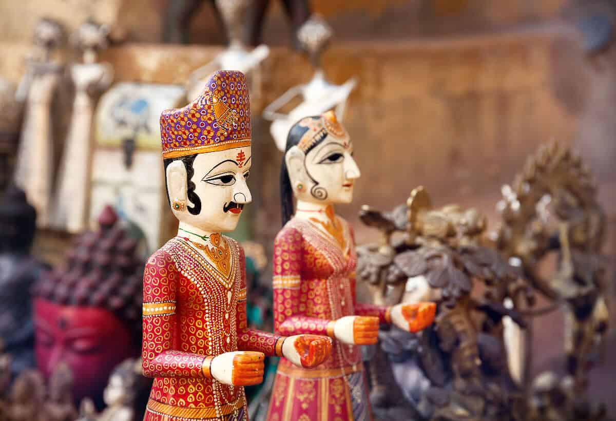 market bazaar in Jaipur, Rajasthan