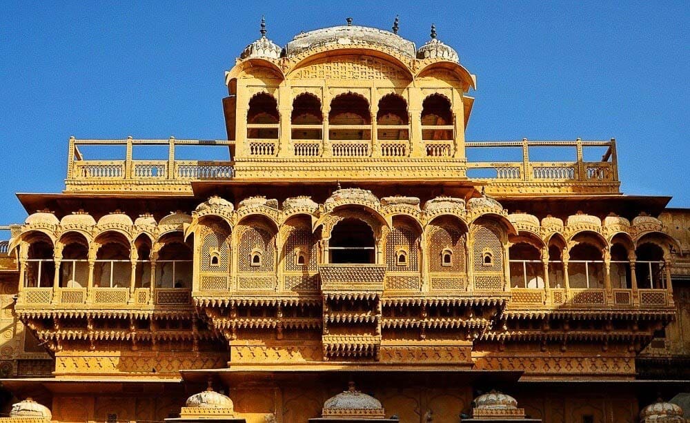 A haveli in Jaisalmer, Rajasthan, India