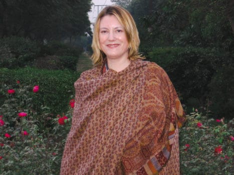 Mariellen Ward in Delhi India