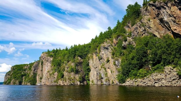 Bon Echo provincial park in Ontario