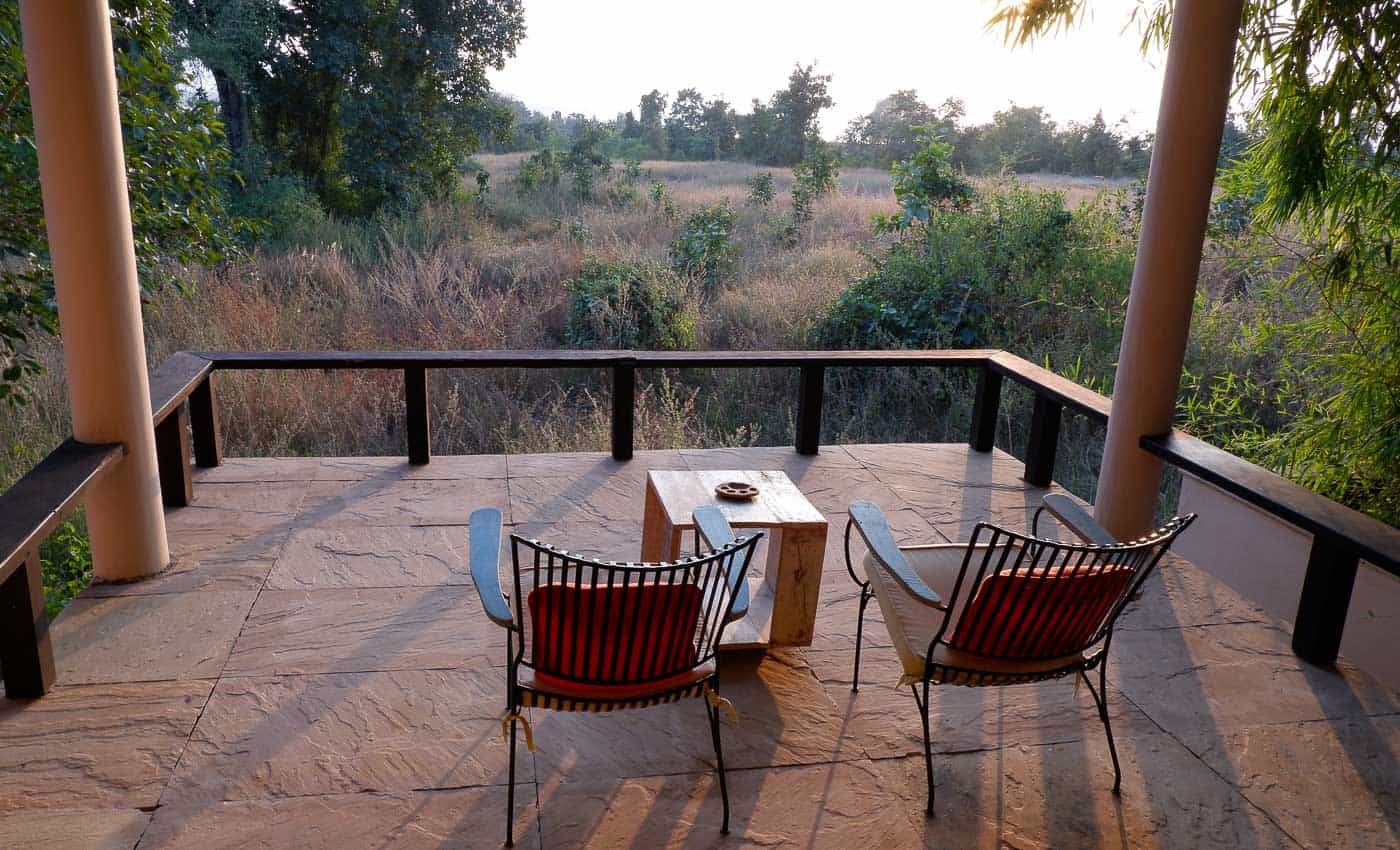 view from Denwa Backwater Escape, Satpura Tiger Reserve