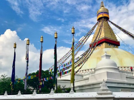 Boudhanath stupa, Kathmandu Nepal