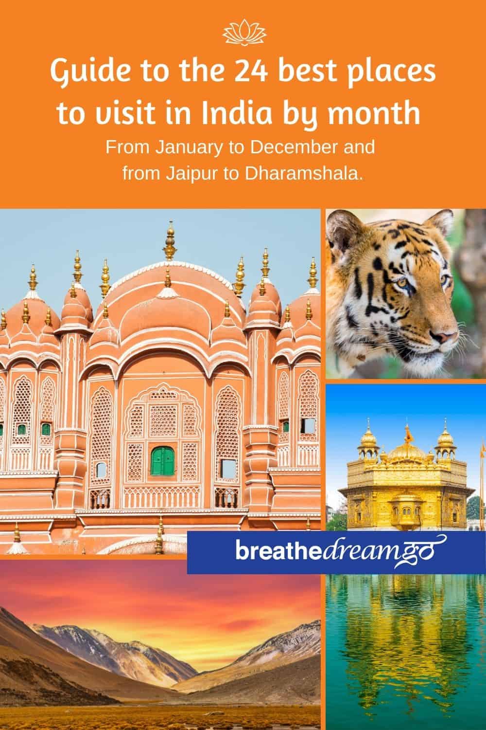 places to visit in india in january and february