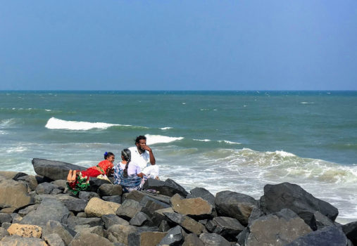 Pondicherry rock beach