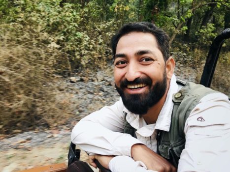 Mohan Joshi at Corbett National Park