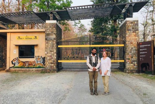 Mariellen at Corbett National Park