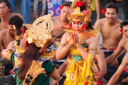 Traditional dance in Bali