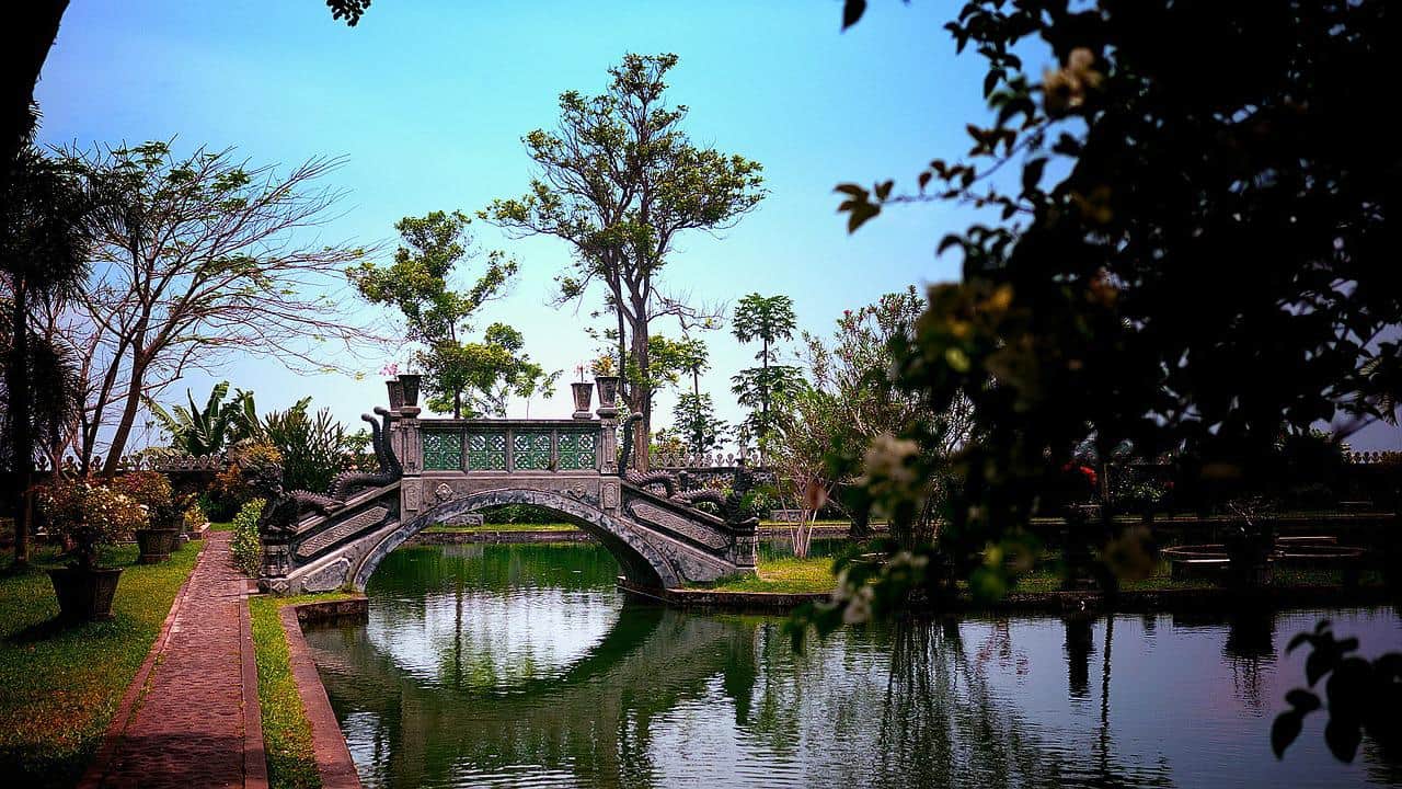 serene landscape in Bali