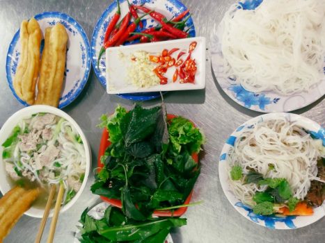 Pho is a fave street food of vietnam