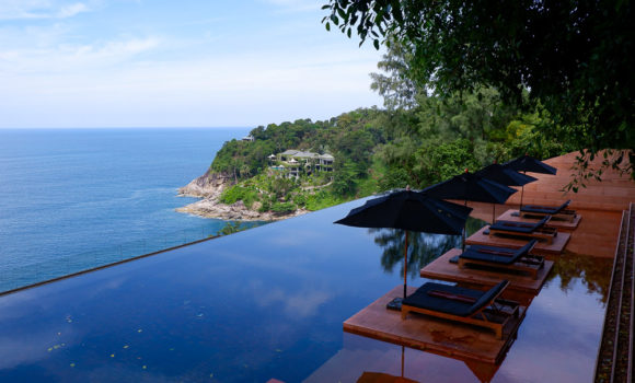 Infinity Pool at Paresa Resort, Phuket, Thailand