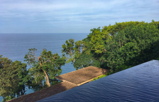 Infinity pool and ocean, Paresa Resort, Phuket Thailand