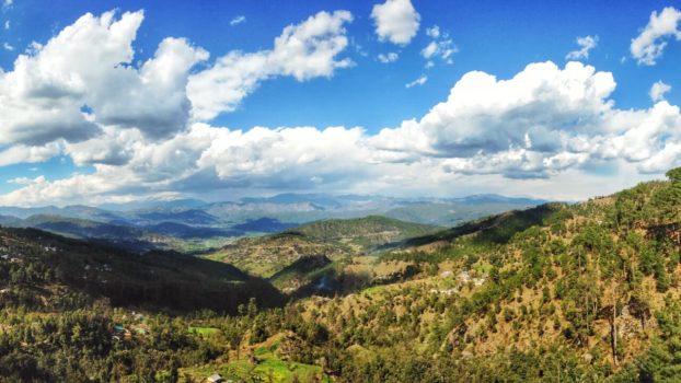 Hills and clouds of Kumaon, Uttarakhand