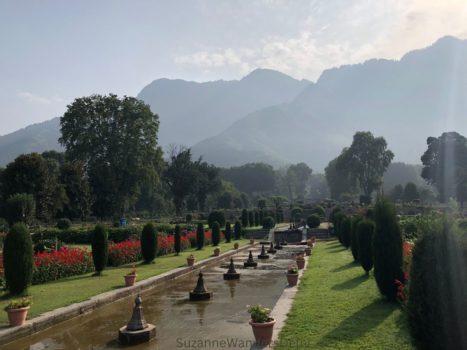 Mughal Garden in Srinagar, Kashmir