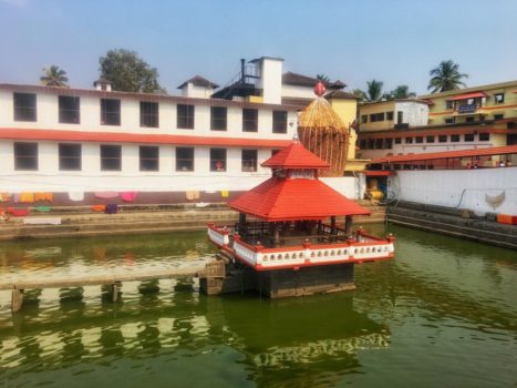 Water tank at Udupi Sri Krishna Matha temple