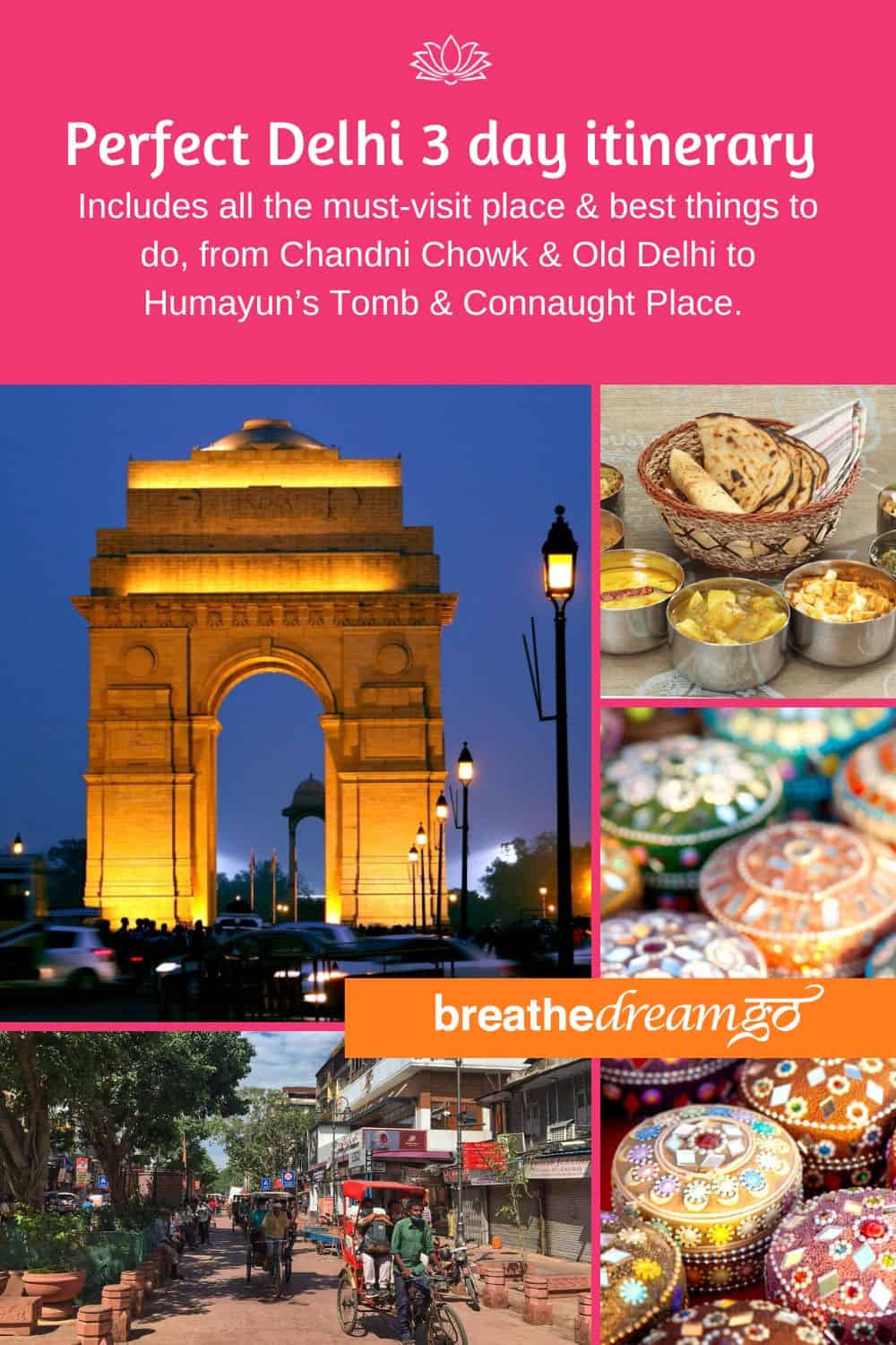 new delhi tour plan