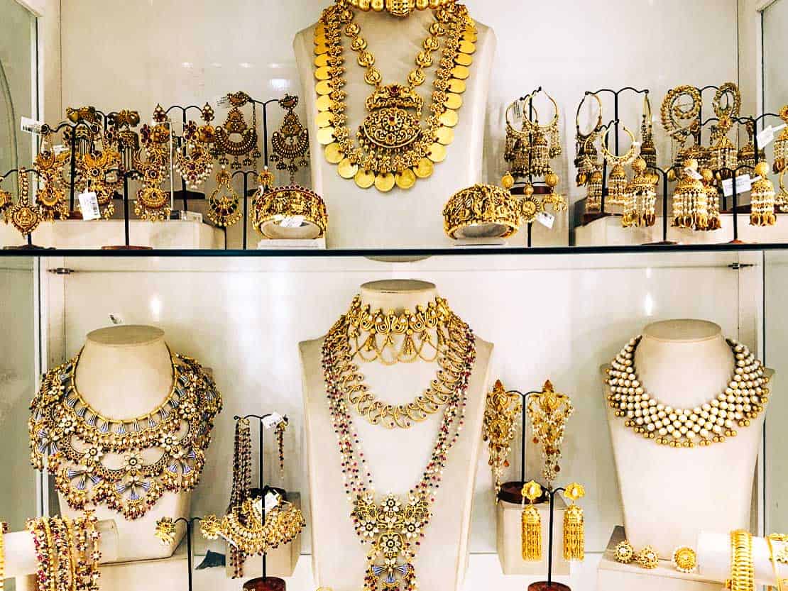 Gorgeous Rajasthani jewelry for sale in Jaipur, Rajasthan, India