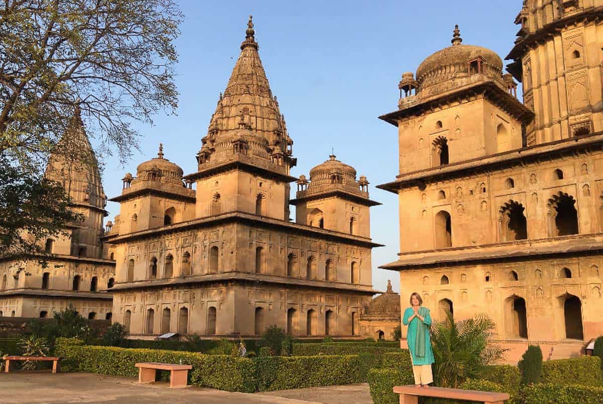 Chattris in Orchha, Madhya Pradesh