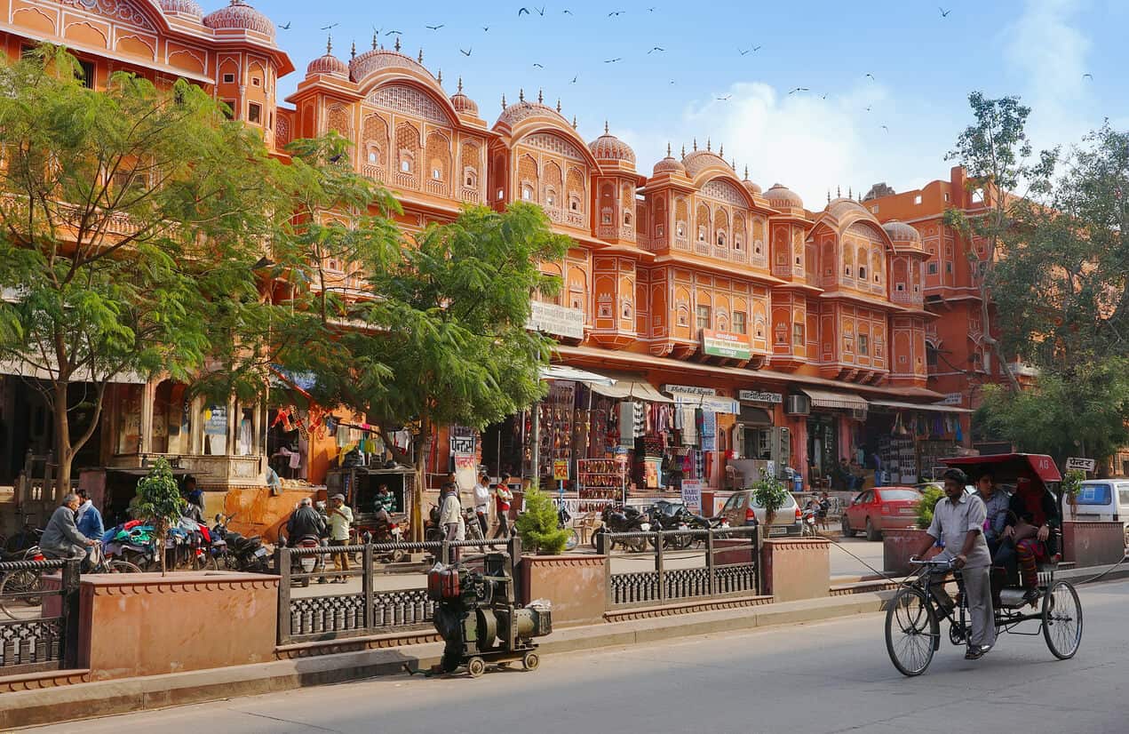 The walled city of Jaipur is a UNESCO World Heritage site of India