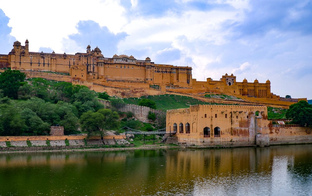 Amber Fort, Jaipur is a stop on the Golden Triangle tour