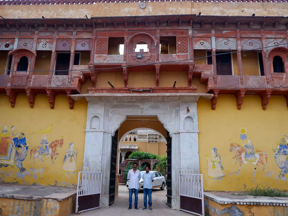 Chanoud Garh heritage hotel, Rajasthan