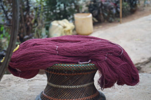 Weaving fibres, threads and fabric in Northeast India