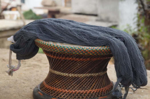 Weaving fibres, threads and fabric in Northeast India