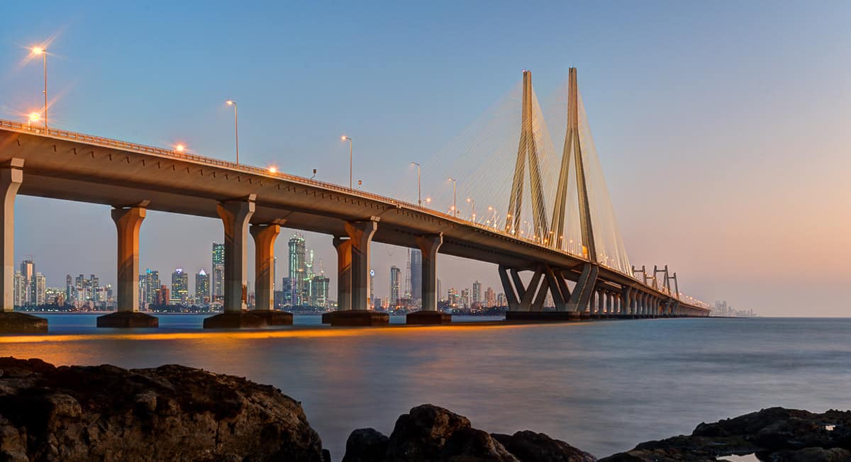 Bandra Worli Sea Link is one of the best places to visit in Mumbai