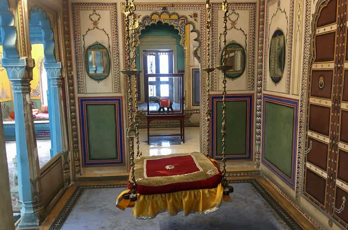 Interior of City Palace, Udaipur