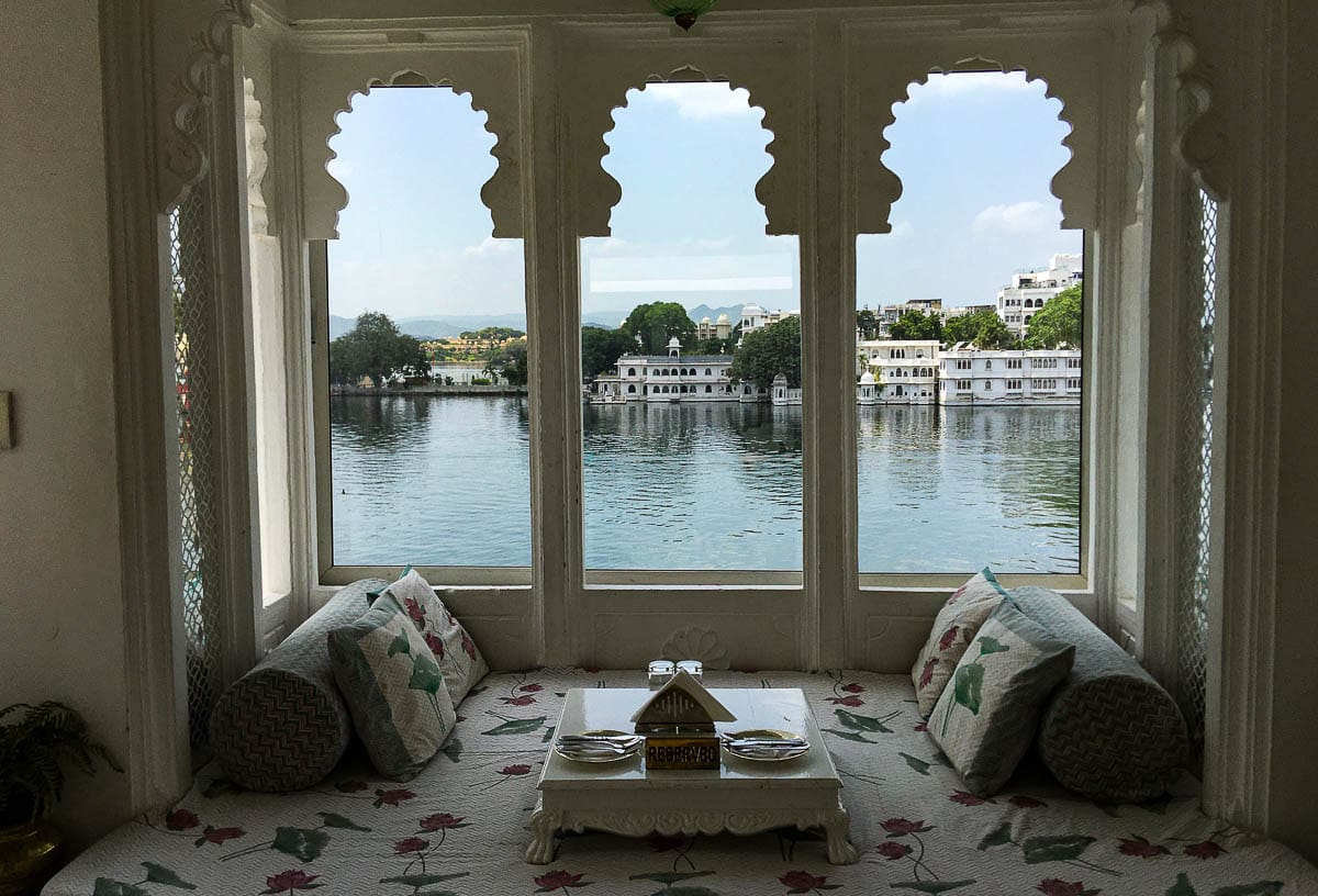 View of Lake Pichola from Jagat Niwas Hotel, Udaipur
