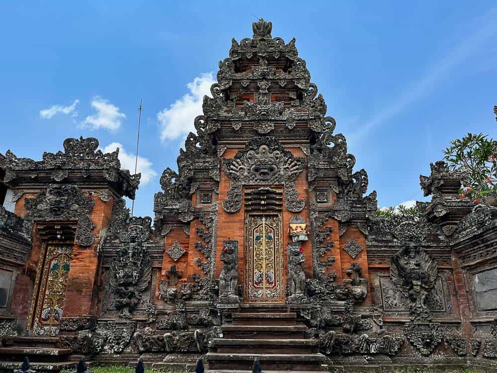 Temple in Bali. Visiting temples is one of the best things to do in Bali