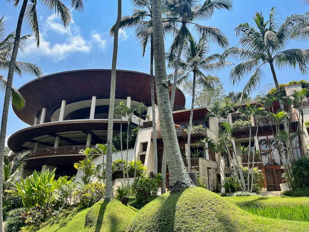 Stunning architecture at Four Seasons Resort Bali at Sayan