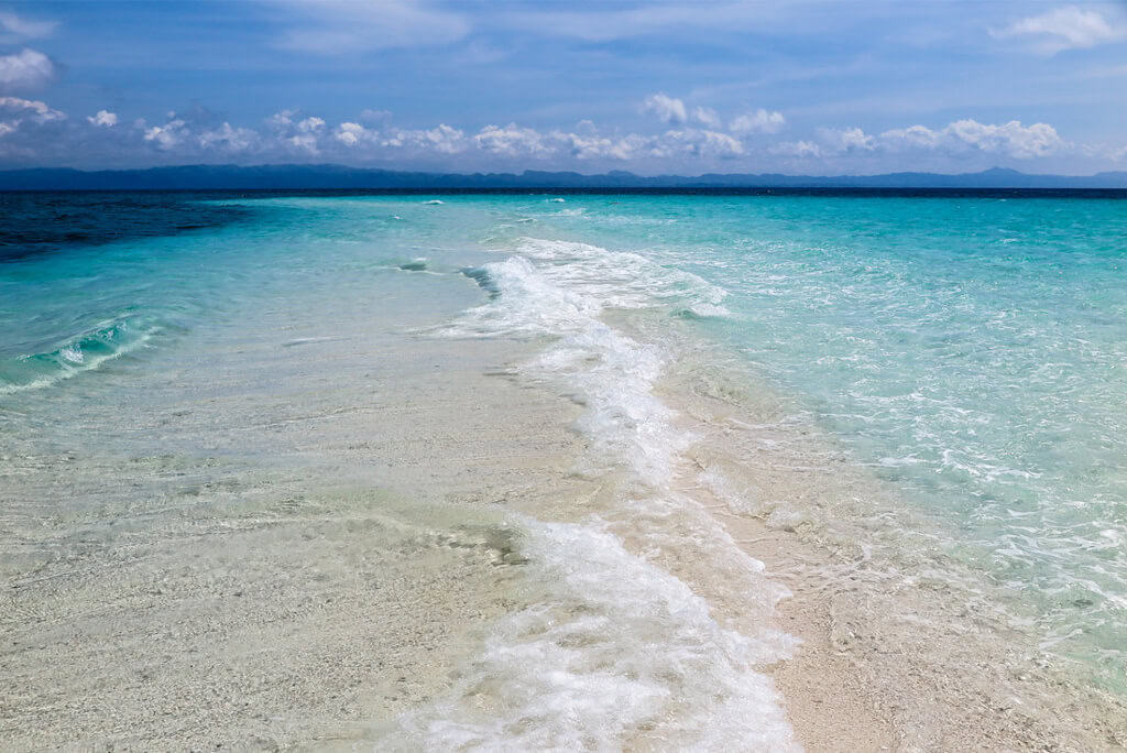 Sandbar on Kalanggaman Island, Philippines.