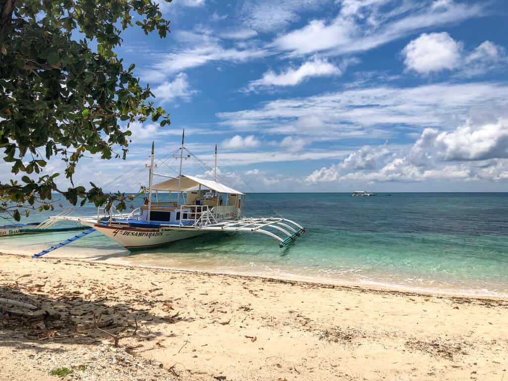 Beach on Malapascua Island, Philippines