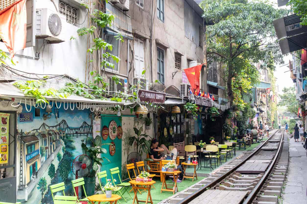 Train Street in Hanoi