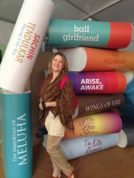 Me at the Jaipur Literature Festival 2015