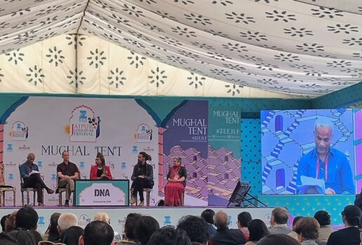 Mughal Tent at the Jaipur Literature Festival
