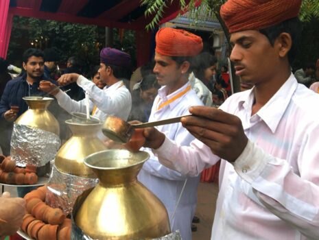 At the Jaipur Literature Festival