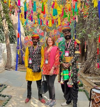 Me at the Jaipur Literature Festival 2024