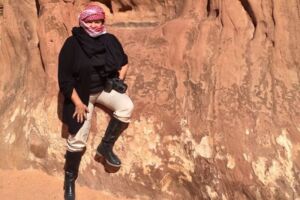 Cacinda Maloney A real woman traveller. Cacinda Maloney