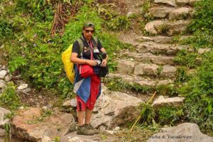 Nisha Jha A real woman traveller.